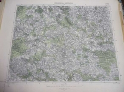 Mapa - LOBENDAVA a RADEBERG 1927