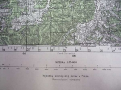 Mapa - ŽILINA 1952 (Tajné!)