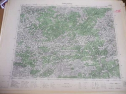 Mapa - STARÁ BYSTRICA 1947 (Důvěrné!)