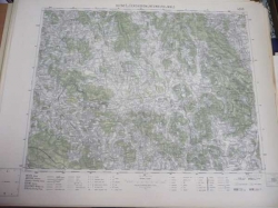 Mapa - KLENEČ p.ČERCHOVEM a NEUNBURG v.WALD 1929