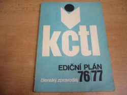 Ediční plán 1976-77. Klub čtenářů technické literatury (1975)