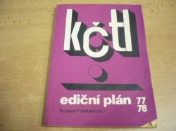 Ediční plán 1977-78. Klub čtenářů technické literatury (1976)