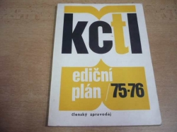 Ediční plán 1975-76. Klub čtenářů technické literatury (1974)