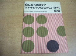 Členský zpravodaj březen-duben 1966. Klub čtenářů technické literatury (1966)