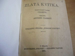 Champol - Zlatá kvítka (1921)