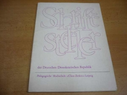 Schriftsteller der Deutschen Demokratischen Rpublik (1977) německy