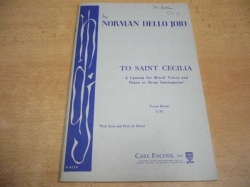 Norman Dello Joio - To Saint Cecilia (1958) anglicky