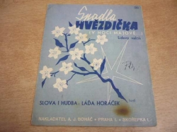 Láďa Horáček - Spadla hvězdička (Vnoci májové), Lidový valčík (1940)