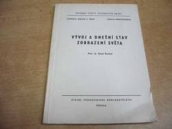 Karel Kuchař - Vývoj a dnešní stav zobrazení světa. Universita Karlova (1969)