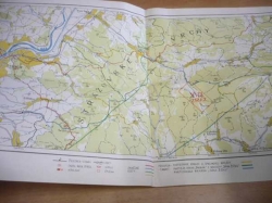 Mapa. XVIII. celoslovenský zraz turistov SNP. Lúky pod Žihlavníkom-Omšenie. 22.-25. júla 1971 (1971)