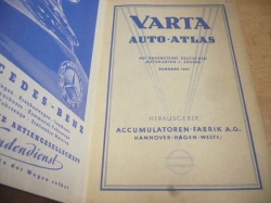 Varta. Auto-atlas. Mit Ravensteins Deutschen Autokarten 1 : 300000 (1951)