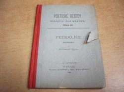 Svatopluk Čech - Petrklíče. Báchorka (1883) ed. Poetické besedy