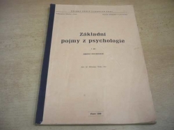 Miroslav Štekl - Základní pojmy z psychologie. I. díl. Obecná psychologie. Pedagogická fakulta v Plzni (1980)