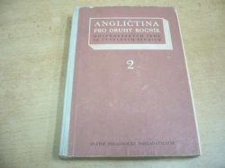 Zdeňka Obrusníková - Angličtina pro II. ročník hospodářských škol se čtyrletým studiem (1959)