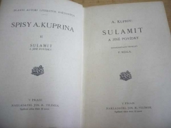 A. Kuprin - Sulamit a jiné povídky (cca 1910)