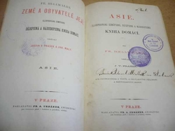 František Hellwalda - Země a obyvatelé její. Asie. Kniha domácí. Nedatováno