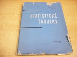 Jaroslav Janko - Statistické tabulky (1958)