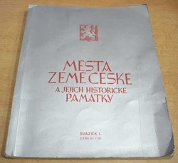 Města Země České a jejich historické památky sv.I + nálepky