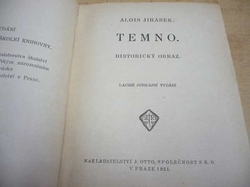 Alois Jirásek - Temno (1921)