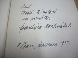 František Nechvátal - Mateřské znamení (1939) PODPIS AUTORA !!!