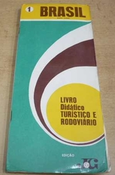 Brasil. Livro Didático Turistico e Rodoviário (1972) španělsky, mapa