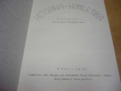 T. J. Zigmund - Retorika - Homiletika (1947) samizdat