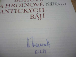 Vojtěch Zamarovský - Bohové a hrdinové antických bájí (1982)