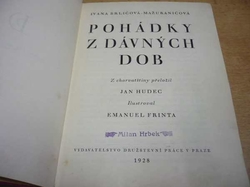 Ivana Brličová-Mažuraničová - Pohádky z dávných dob (1928)