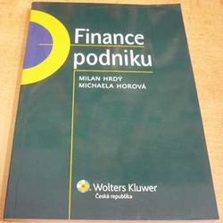 Milan Hrdý - Finance podniku (2009)