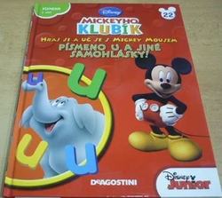 Disney - Mickeyho Klubík. Hraj si a uč se s Mickey Musem. PÍSMENO U A JINÉ SAMOHLÁSKY, č. 22. (2013) ed. Disney junior    