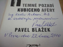 Pavel Blažek - Krach. Temné pozadí Kubiceho aféry (2009)