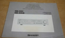 Stereo amplifier - SM-30H. SM-30HB Sharp 