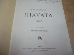 H. W. Longfellow - Hiavata. Píseň (1905)