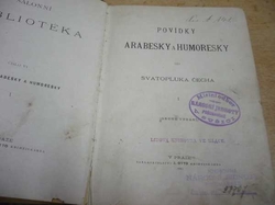 Svatopluk Čech - Povídky. Arabesky a humoresky (1885)