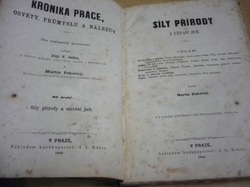 Martin Pokorný - Kronika práce II. Síly přírody a užívání jich (1868)