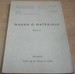 František Píšek - Nauka o materiálu II. (1951)