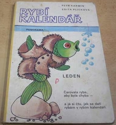 Petr Karmín - Rybí kalendář (1978) leporelo