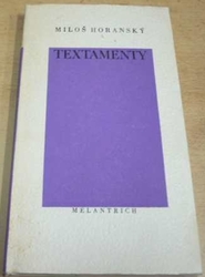 Miloš Horanský - Textamenty (1985)