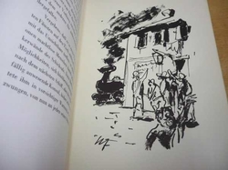 Stefan Zweig - Fragment einer Novelle (1961) číslovaný výtisk č. 389, PODPIS ILUSTRÁTORA !!! Německy