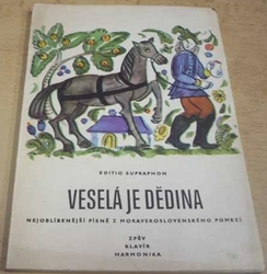 Ilja Havlíček - Veselá je dědina. Zpěv. Klavír. Harmonika (1971) noty