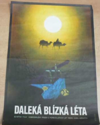 Filmový plakát - Daleká blízká léta. Film SSSR