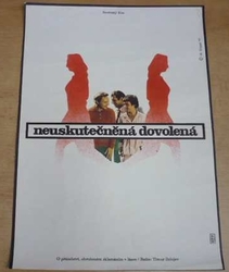 Filmový plakát - Neuskutečněná dovolená. Film SSSR (1977)