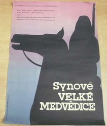 Filmový plakát - Synové Velké medvědice. Film NDR (1966)