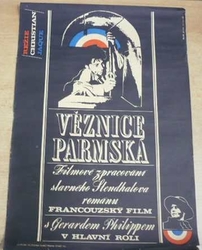 Filmový plakát - Věznice parmská. Film Fr. (1972)