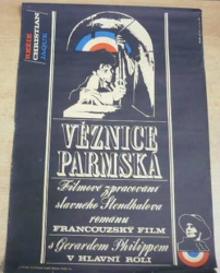 Filmový plakát - Věznice parmská. Film Fr. (1972)