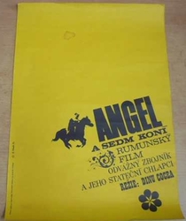 Filmový plakát - Angel a sedm koní. Film RUM. (1972)