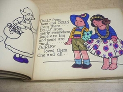Shirley Temple - Drawing & Coloring Book (1936) anglicky