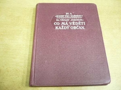 Václav Joachim - Co má věděti každý občan (1923)