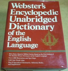 Weber's Encyklopedic Unabridged Dictionary of the English LanguageWeberův encyklopedický nezkrácený slovník anglického jazyka (1989) anglicky/