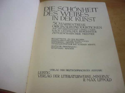 Die Schönheit des Weibes in der Kunst/Krása žen v umění. 50 barevných reprodukcí (1920) německy